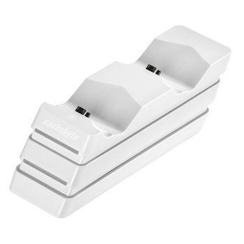 Dock dual pentru Playstation 4 Snakebyte Twin Charge 4, alb
